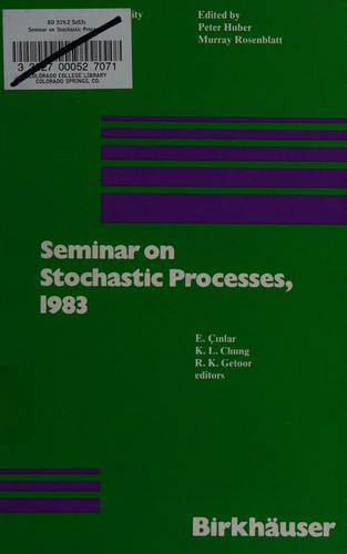 Seminar on Stochastic Processes, 1983