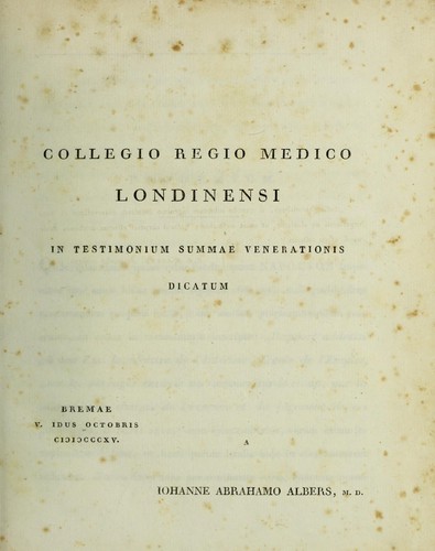 Commentatio de tracheitide infantum vulgo croup vocata