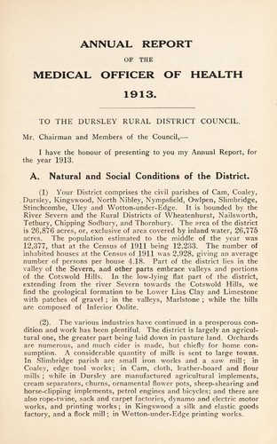 [Report 1913]