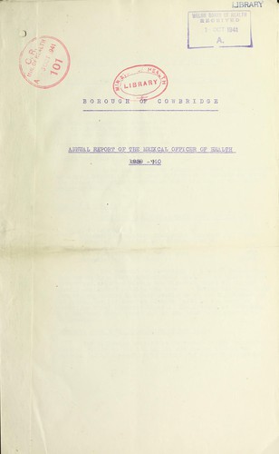 [Report 1940]