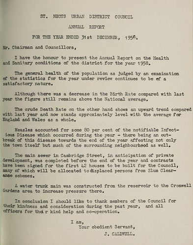 [Report 1958]
