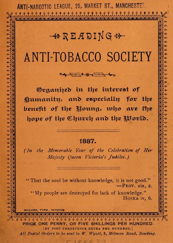 Reading Anti-Tobacco Society