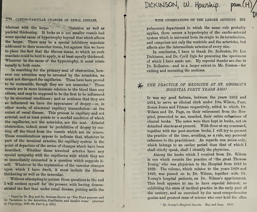The practice of medicine at St. George's Hospital forty years ago