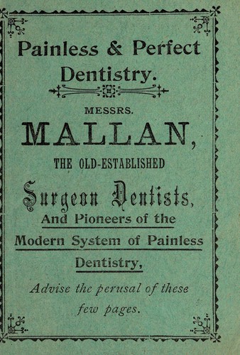 Painless and perfect dentistry