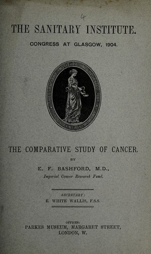 The comparative study of cancer