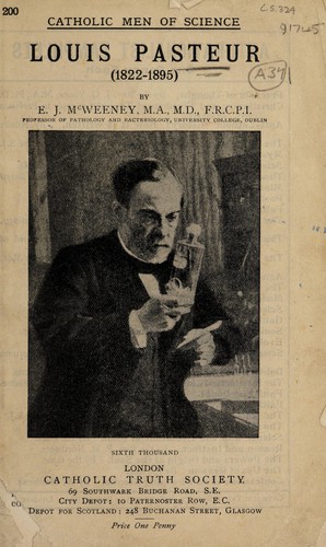Louis Pasteur (1822-1895)