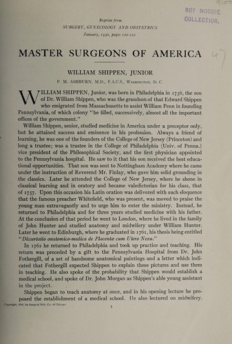 William Shippen, Jr