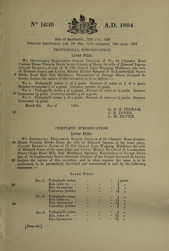Liver pills
