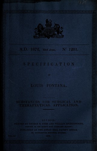 Specification of Louis Fontana