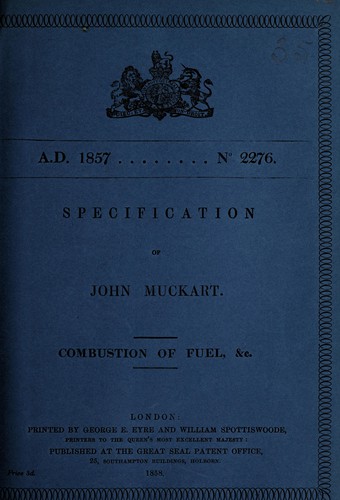 Specification of John Muckart