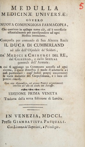 Medulla medicinae universae