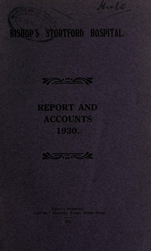 Report and accounts