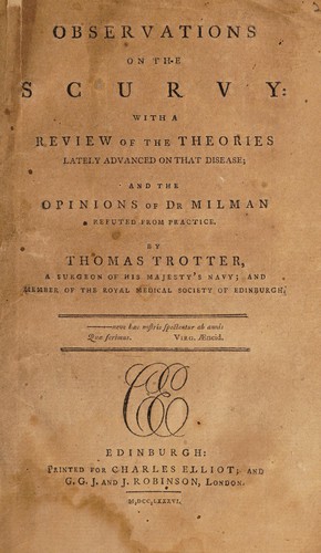 Observations on the scurvy