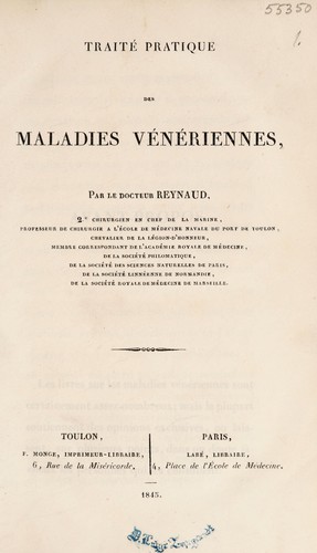 Traité pratique des maladies vénériennes