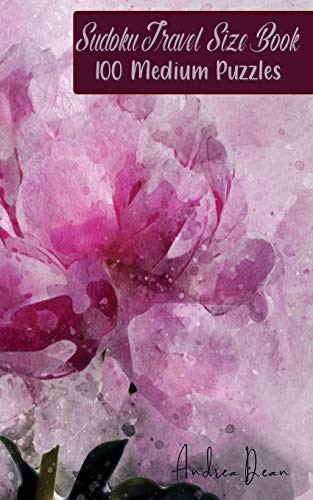 Sudoku Travel Size Book 100 Medium Puzzles Andrea Dean