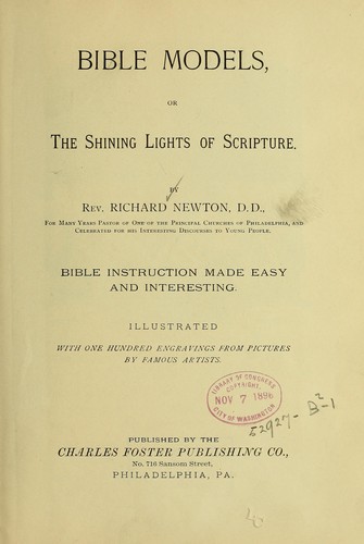 Bible models...