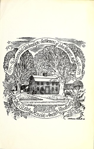 Bicentennial celebration, settlement of John Rutgers Marshall, 1771-1971