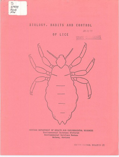 Biology, habits and control of lice
