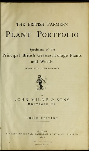 The British farmer's plant portfolio