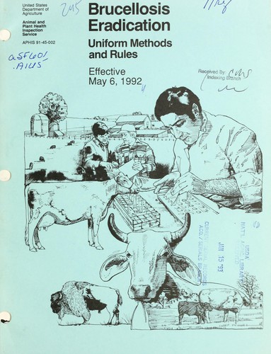 Brucellosis eradication