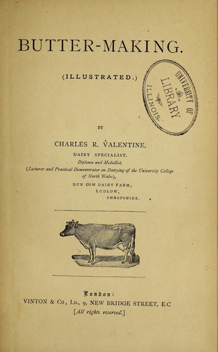 Butter-making