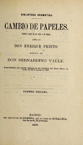 Cambio de papeles