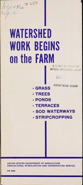 Watershed work begins on the farm