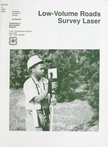 Low-volume roads survey laser