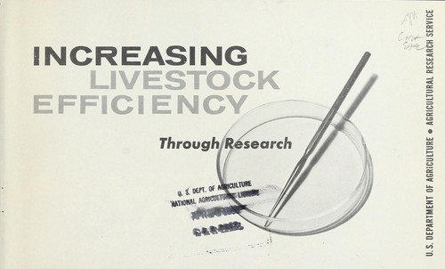 Increasing livestock efficiency through research
