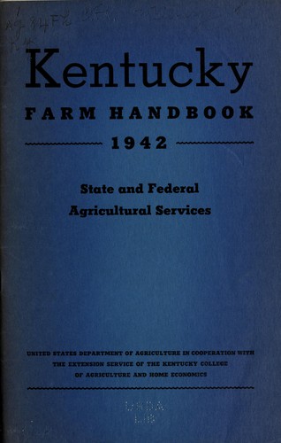 Kentucky farm handbook, 1942