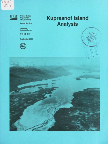 Kupreanof Island analysis