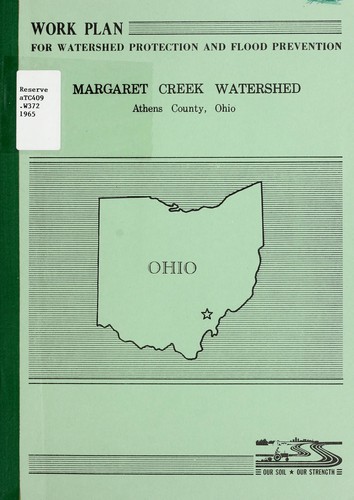 Watershed work plan Margaret Creek Watershed, Athens County, Ohio