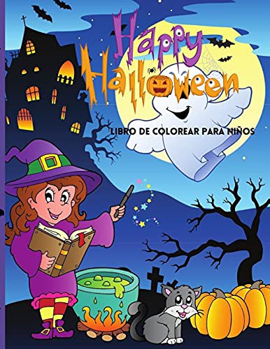 Happy Halloween Libro de colorear para niños