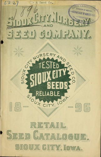 Retail seed catalogue