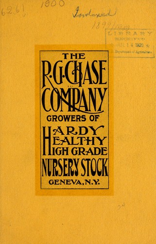Abridged catalogue of nursery stock