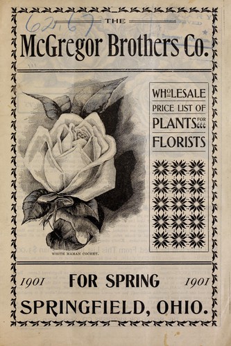 Wholesale price list of plants for florists