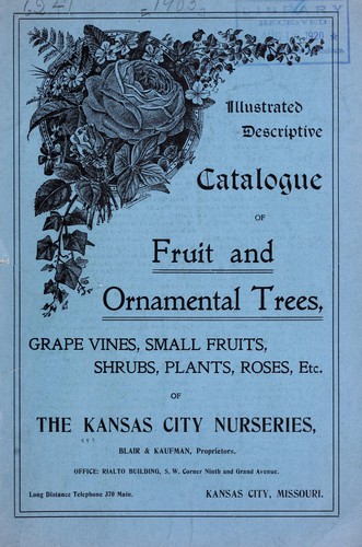Illustrated descriptive catalogue of fruit and ornamental trees