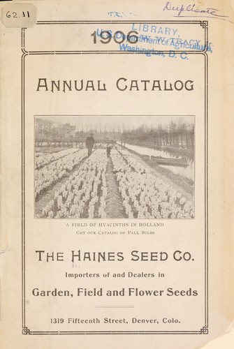 Annual catalog