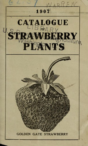 Catalogue of strawberry plants