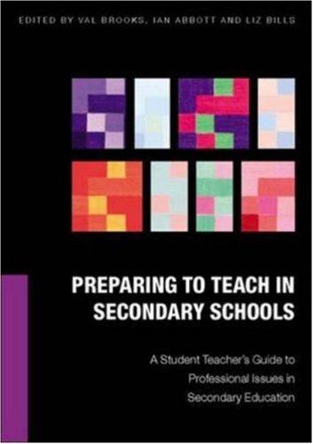 Preparing to teach in secondary schools