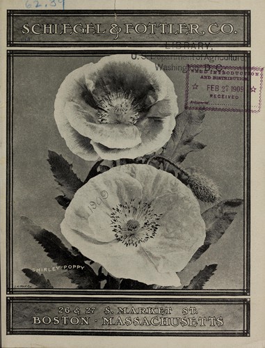 Schlegel & Fottler Co.'s specialties for 1909