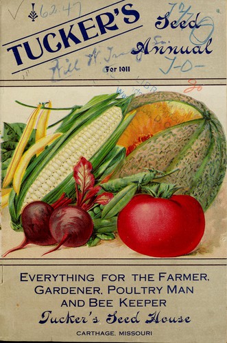 Tucker's seed annual for 1911