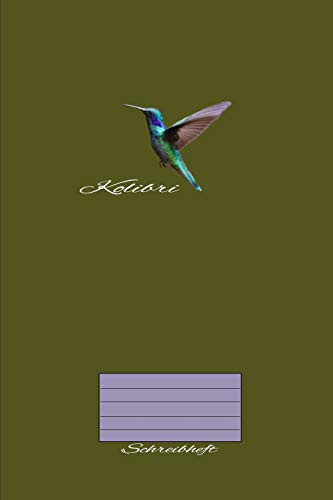 Kolibri Schreibheft