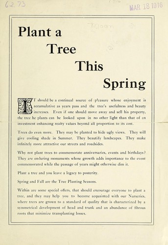 Plant a tree this spring