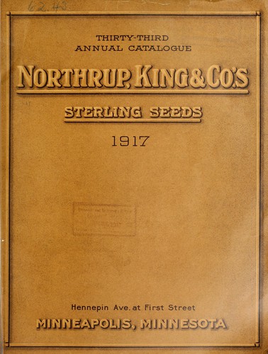 Northrup, King & Co.'s thirty-third annual catalogue [of] sterling seeds