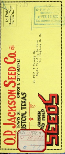 Garden and field seeds