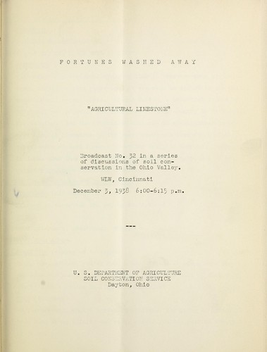 Agricultural limestone