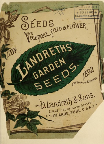 Landreth's garden seeds