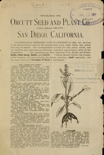 [Bulbs and cacti