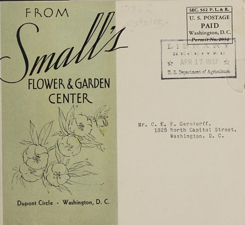 From Small's Flower & Garden Center